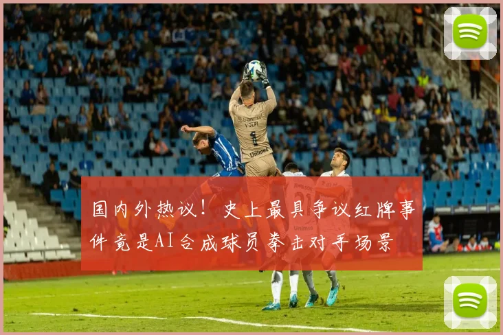 国内外热议！史上最具争议红牌事件竟是AI合成球员拳击对手场景
